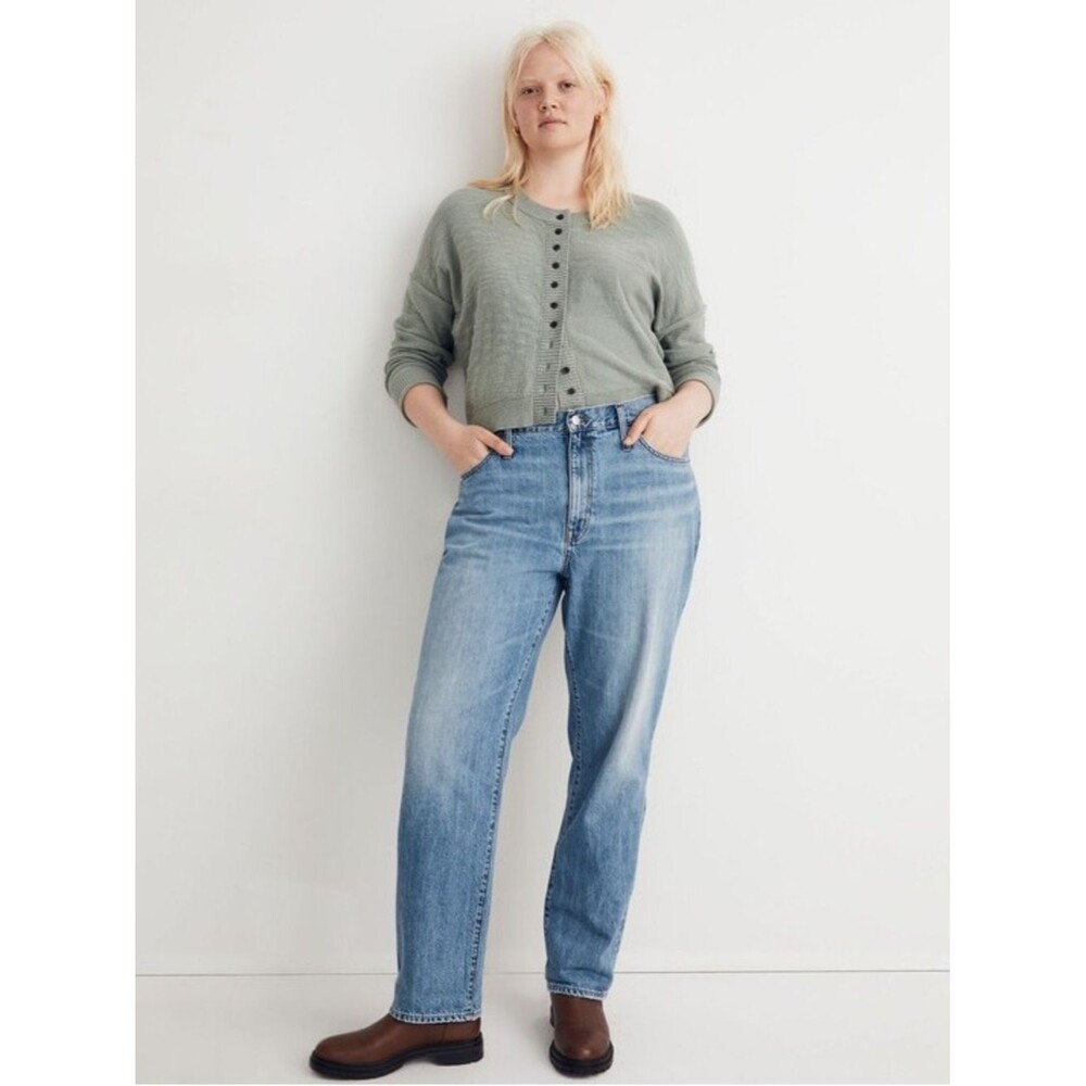 Madewell Women's The Slouchy Boyjean Relaxed Fit No Stretch Jeans  |   Size:  32